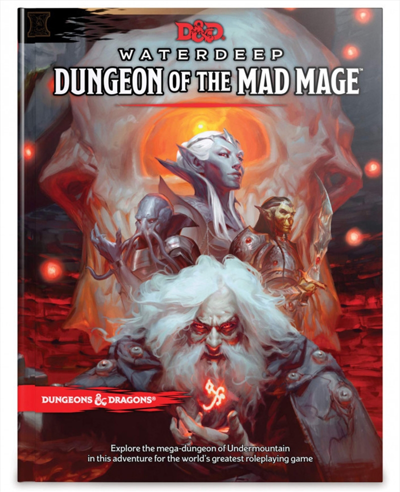D&D Dungeons & Dragons Waterdeep Dungeon of the Mad Mage Hardcover/Product Detail/RPG Games