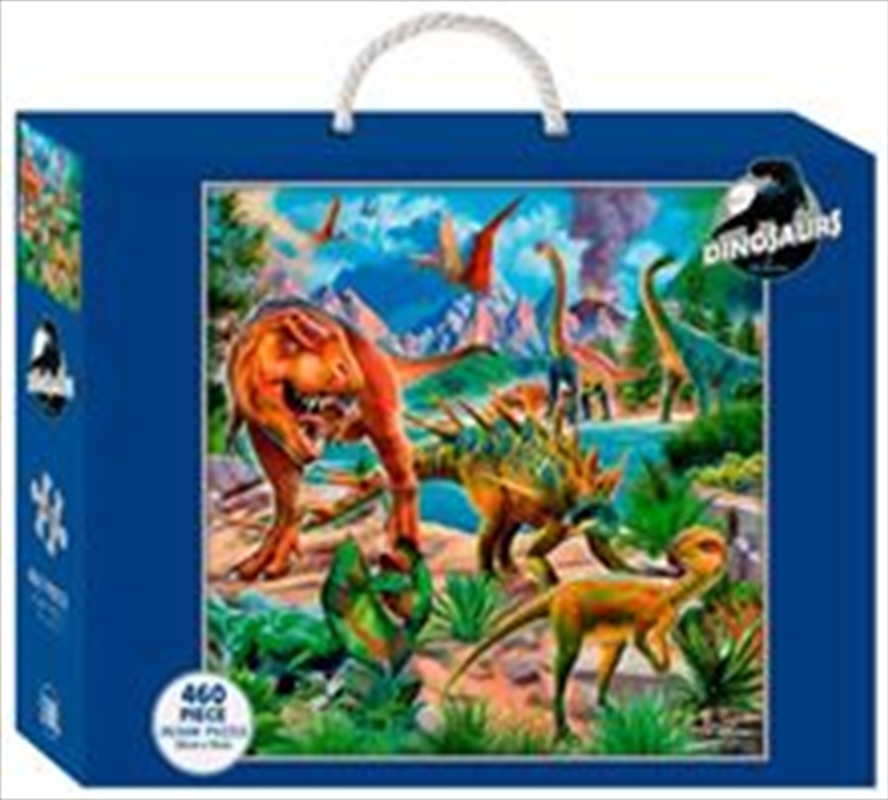 Dinosaurs In The Wild 460 Piece Puzzle | Merchandise