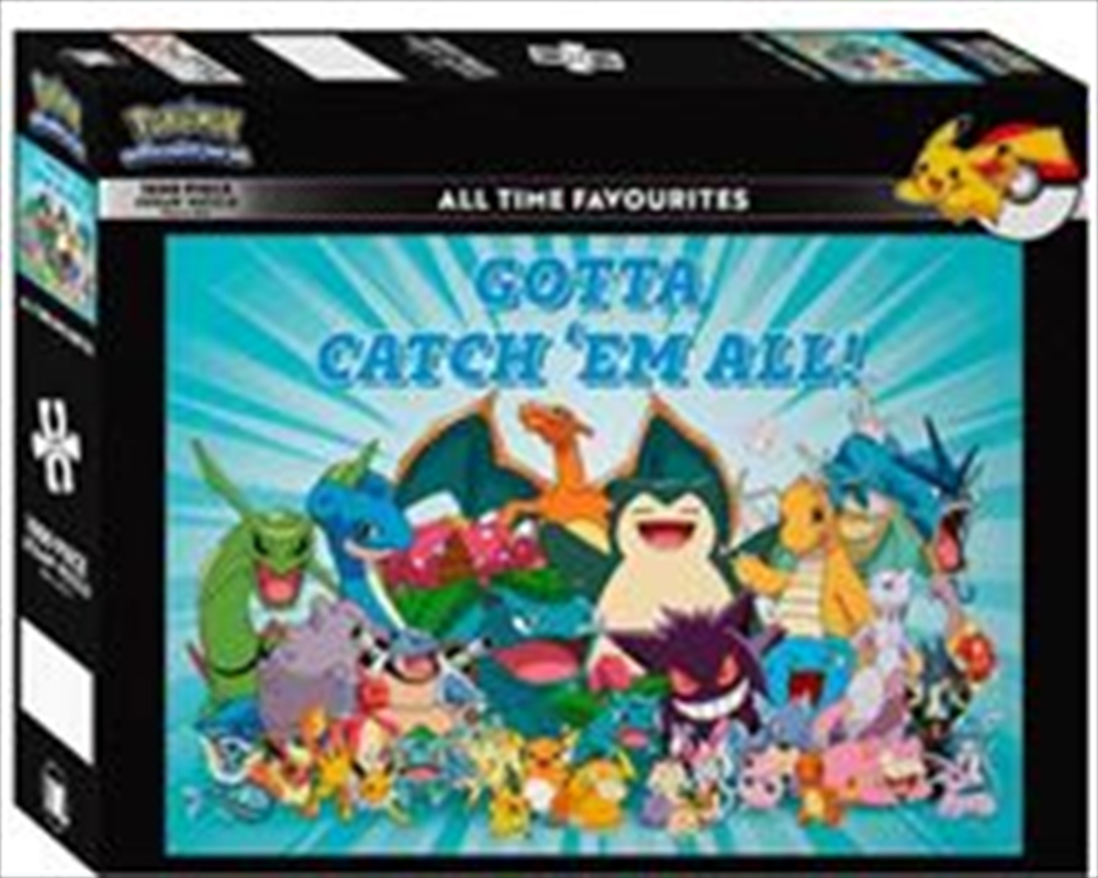 Pokemon All Time Favourites 1000 Piece Puzzle/Product Detail/Film and TV