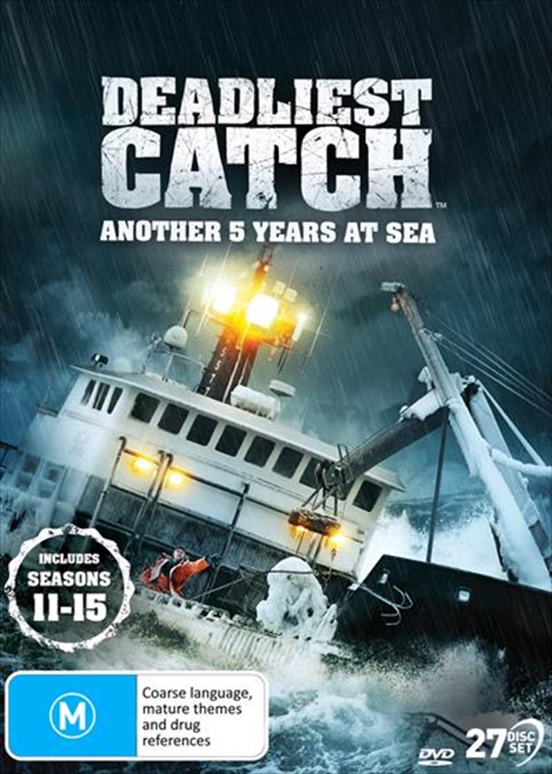 Deadliest Catch - Another 5 Years At Sea - Season 11-15 DVD/Product Detail/Reality/Lifestyle