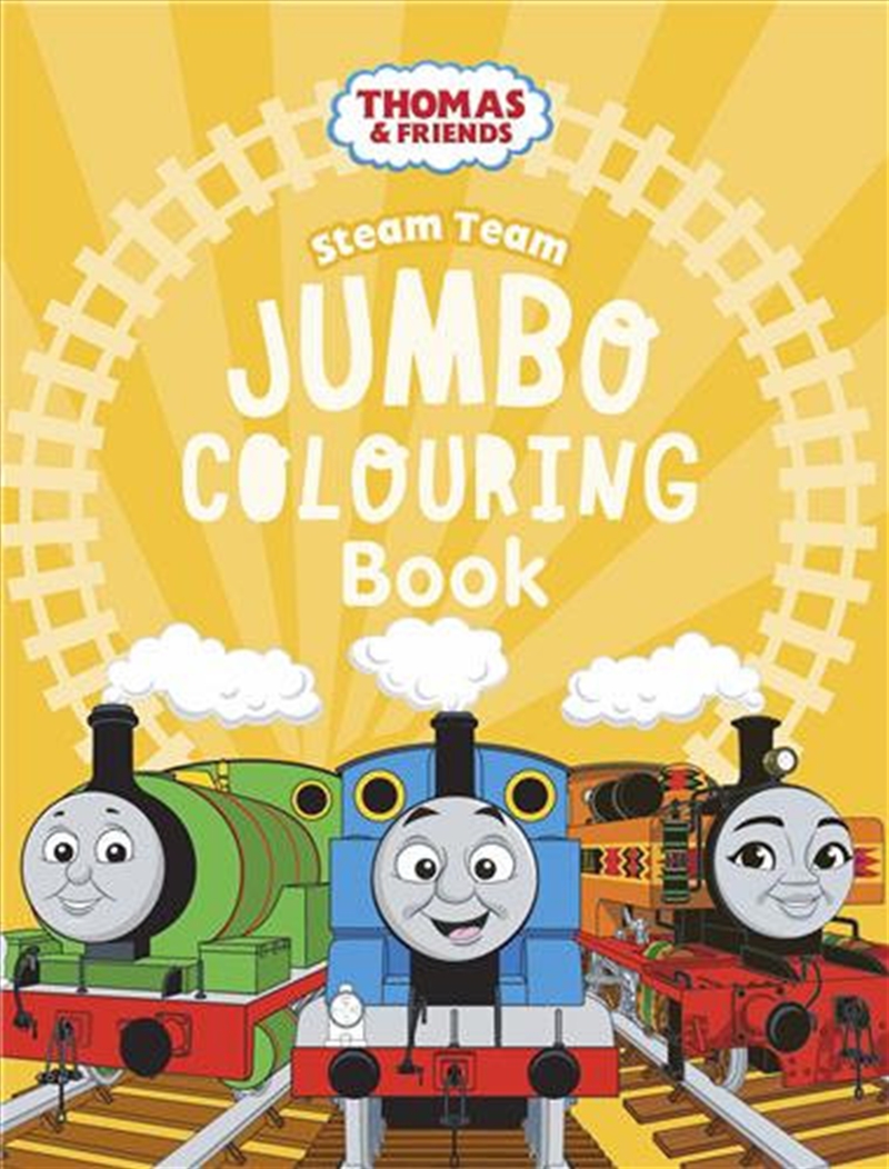 Buy Thomas and Friends Jumbo Colouring Book Online | Sanity