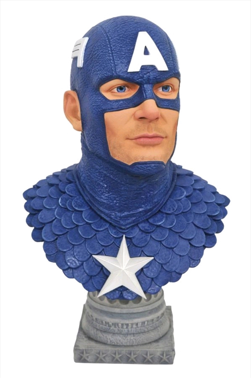 Captain America - Legends in 3D 1:2 Scale Bust/Product Detail/Busts