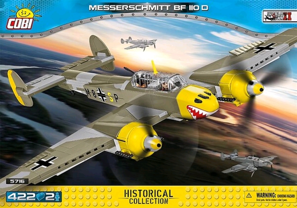 World War II - Messerschmitt BF 110 B 423 pieces/Product Detail/Building Sets & Blocks