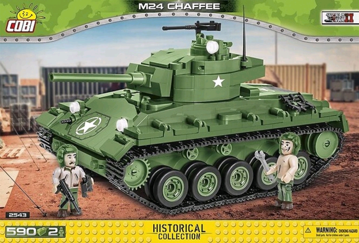 World War II - M24 Chaffee Tank 588 pieces/Product Detail/Building Sets & Blocks