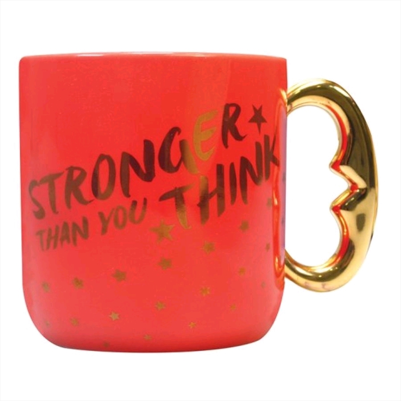 Wonder Woman - Stronger Than You Think Shaped Mug | Merchandise