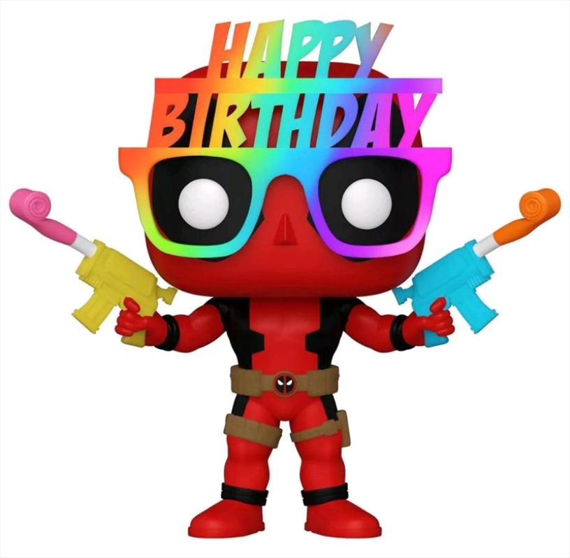 Deadpool - Birthday Hat 30th Anniversary US Exclusive Pop! Vinyl [RS]/Product Detail/Movies