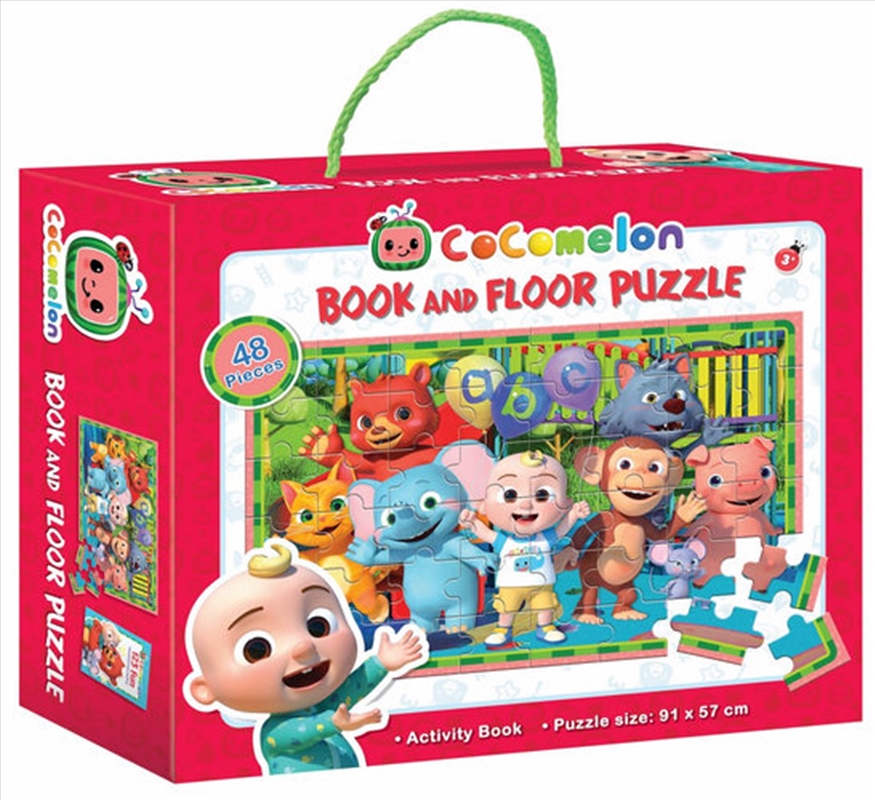 Cocomelon Book And Floor Puzzle/Product Detail/Kids Activity Books