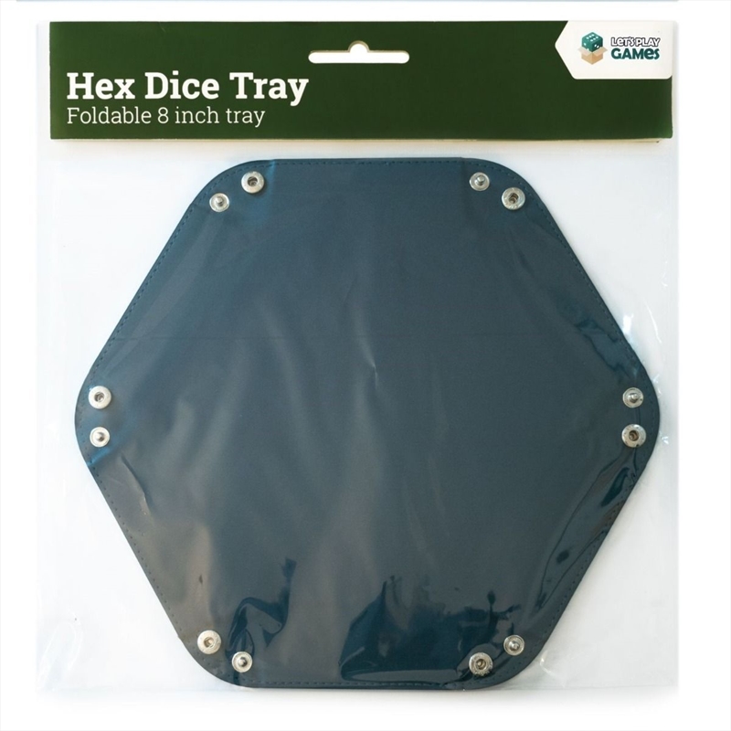 LPG Hex Dice Tray 8" Blue | Merchandise