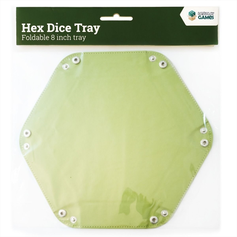 LPG Hex Dice Tray 8" Green | Merchandise