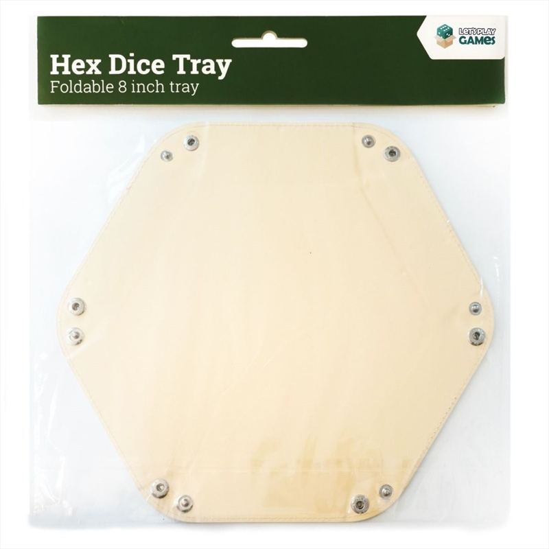 LPG Hex Dice Tray 8" Yellow | Merchandise