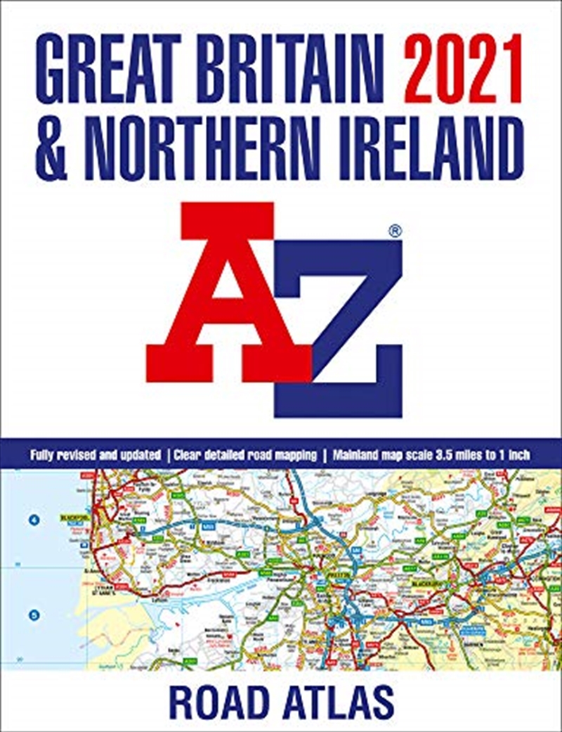 2021 Great Britain & Northern Ireland A-Z Road Atlas/Product Detail/Travel & Holidays