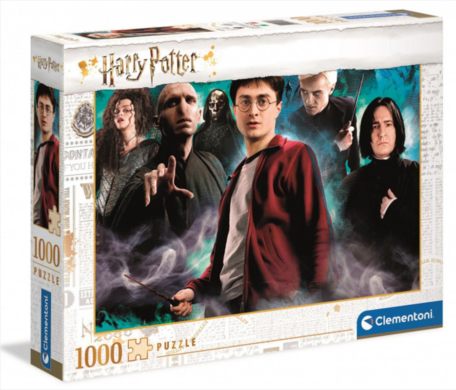 Clementoni Puzzle Harry Potter Characters Puzzle 1,000 pieces | Merchandise