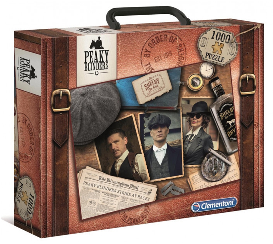 Clementoni Puzzle Peaky Blinders in Valigetta Puzzle 1,000 pieces/Product Detail/Film and TV