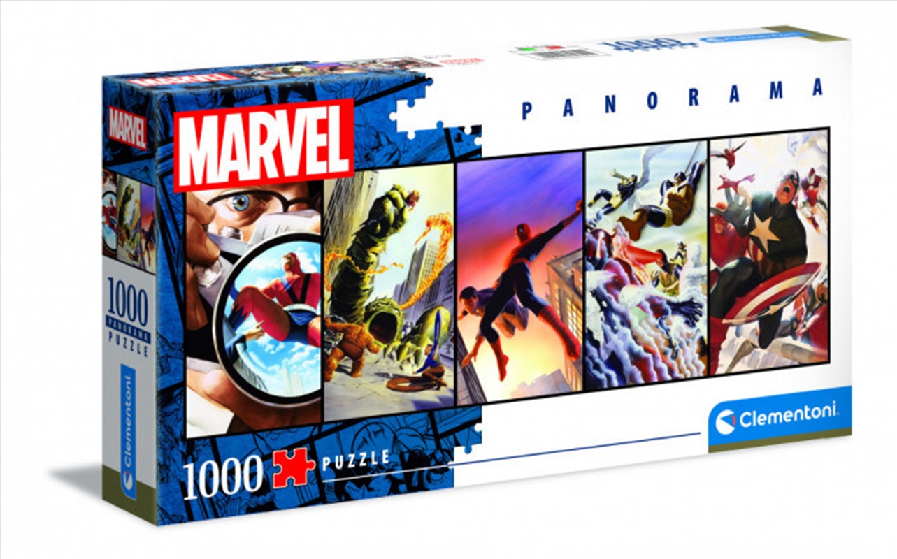 Clementoni Puzzle Marvel Panorama Puzzle 1,000 pieces/Product Detail/Jigsaw Puzzles