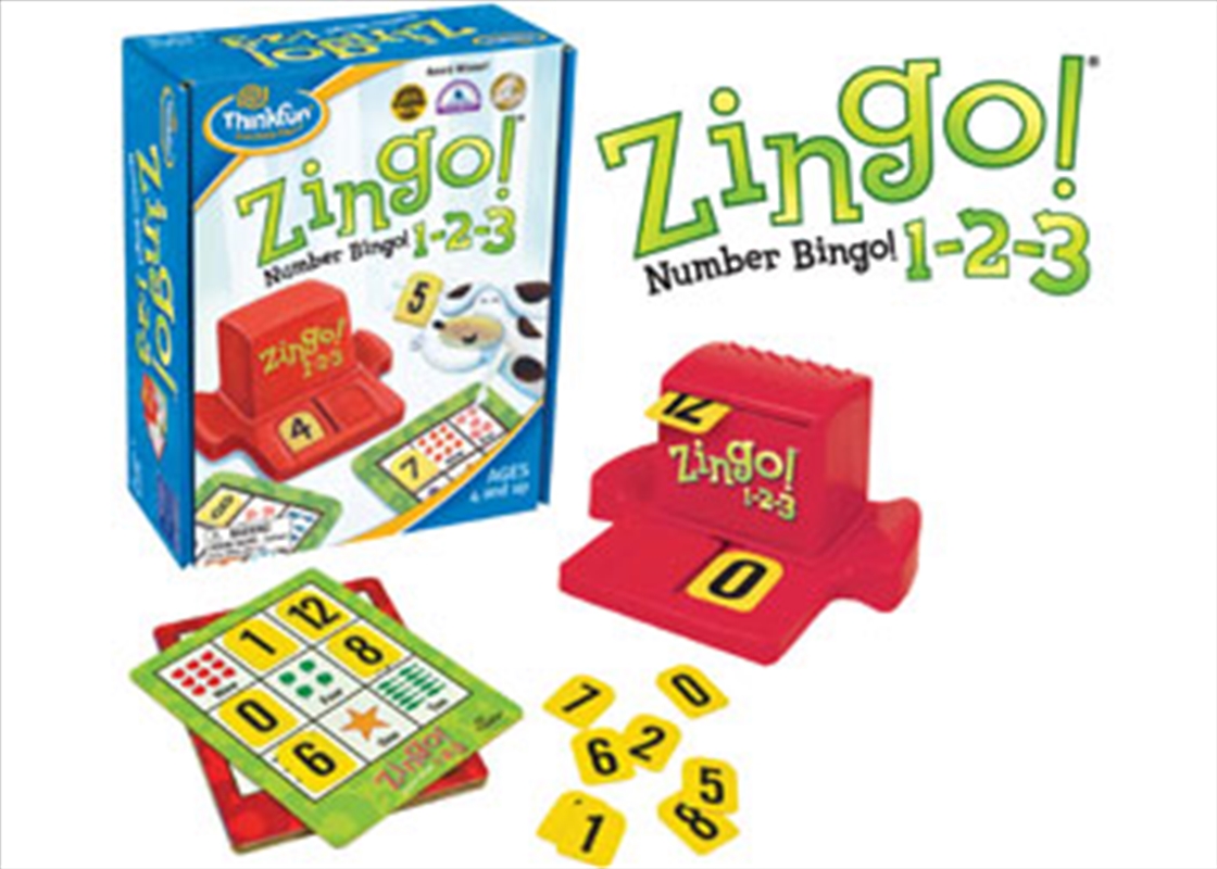 ThinkFun - Zingo! 1-2-3 Game/Product Detail/Card Games
