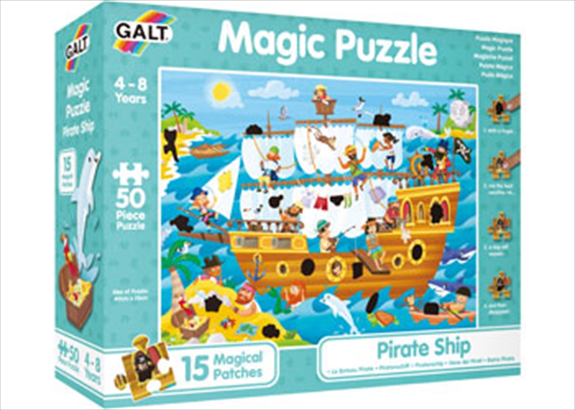 Magic Puzzle Pirate Ship - 50 Piece/Product Detail/Kids Activity Books