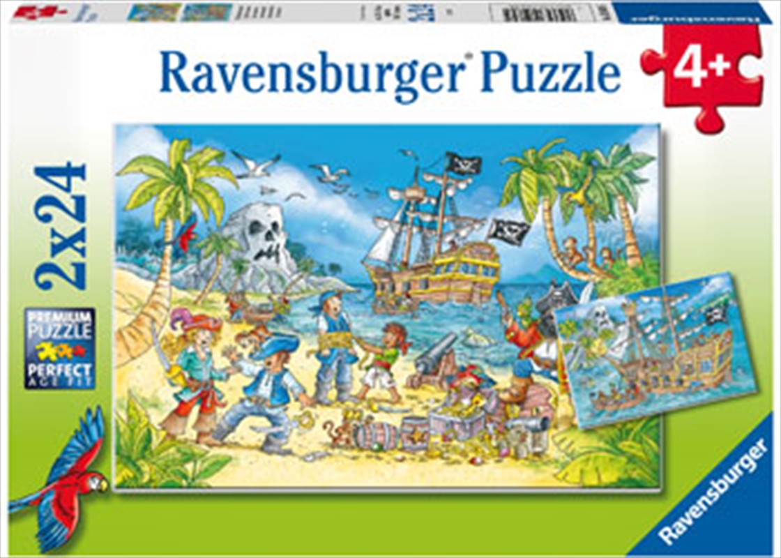 Adventure Island 2 X 24 Piece Puzzle | Merchandise