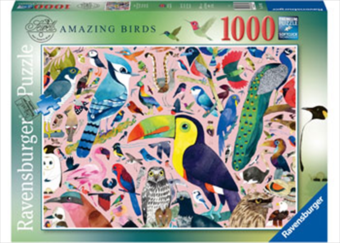 Amazing Birds Puzzle 1000 Piece Puzzle/Product Detail/Nature and Animals