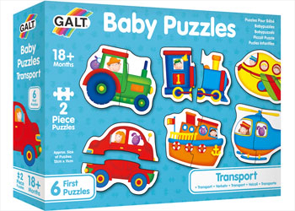 Baby Puzzles - Transport 2 Pieces x 6/Product Detail/Education and Kids