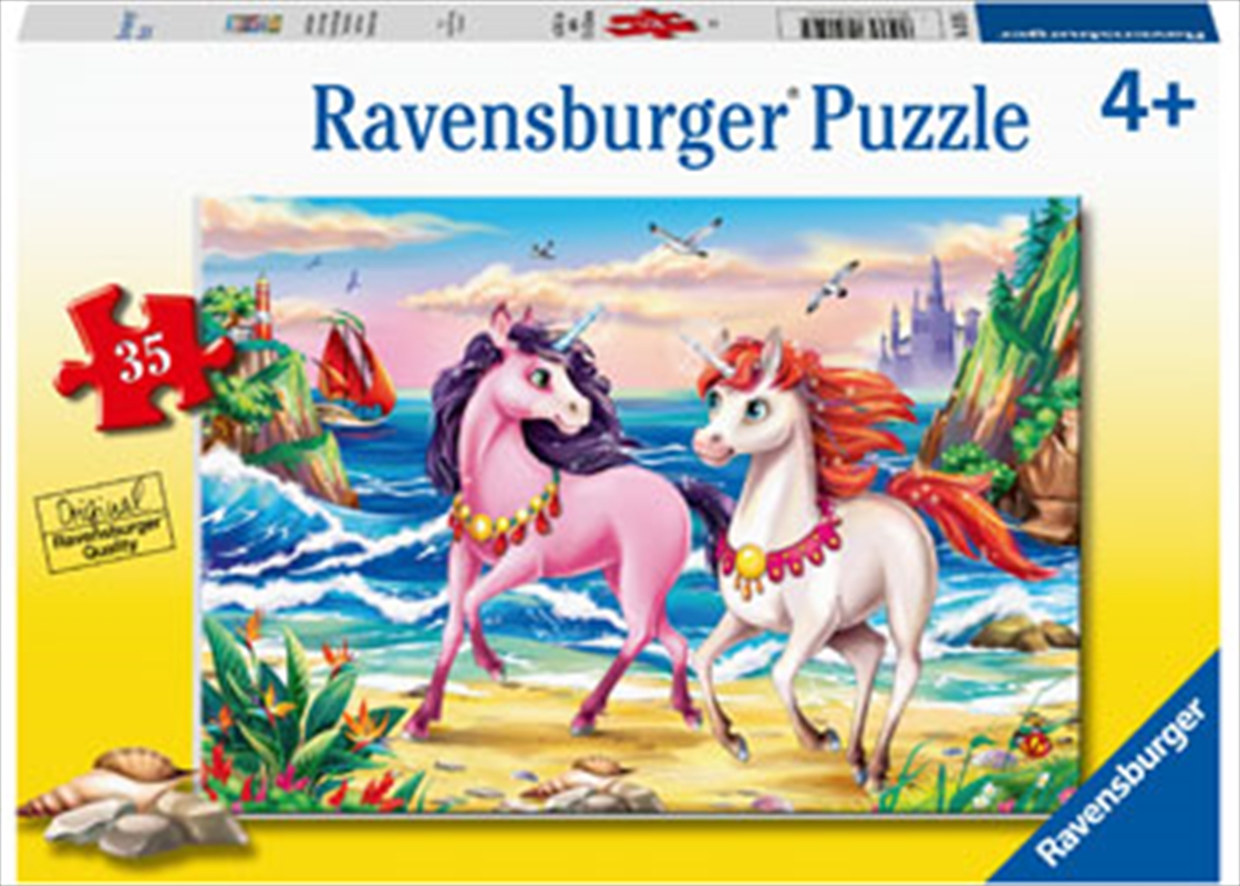 Beach Unicorns 35 Piece Puzzle/Product Detail/Nature and Animals