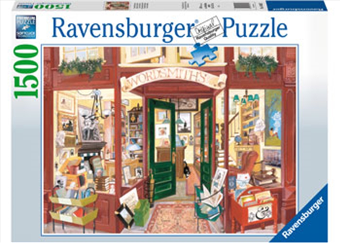 Wordsmiths Bookshop 1500 Piece Puzzle/Product Detail/Art and Icons