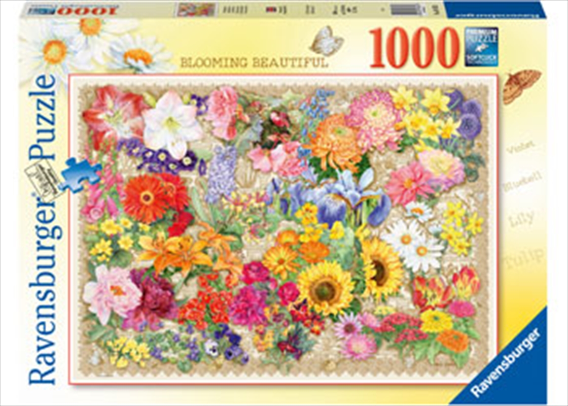 Blooming Beautiful 1000 Piece Puzzle/Product Detail/Art and Icons