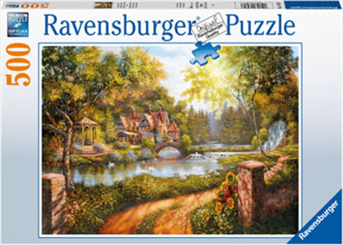 Cottage By The River Puzzle 500 Piece/Product Detail/Destination