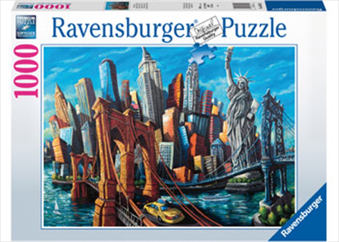 Welcome To New York 1000pc Puzzle/Product Detail/Destination
