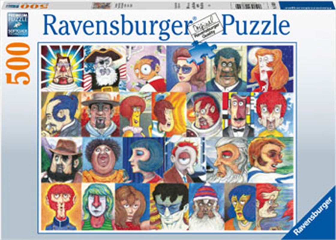 Typefaces Puzzle 500 Piece Puzzle/Product Detail/Art and Icons