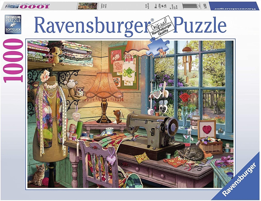 Sewing Shed Puzzle 1000 Piece Puzzle/Product Detail/Art and Icons