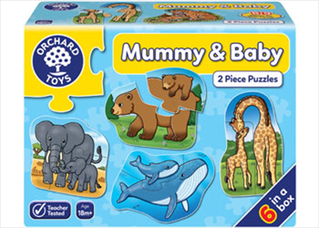 Mummy And Baby Puzzle 6 x 2pc/Product Detail/Education and Kids