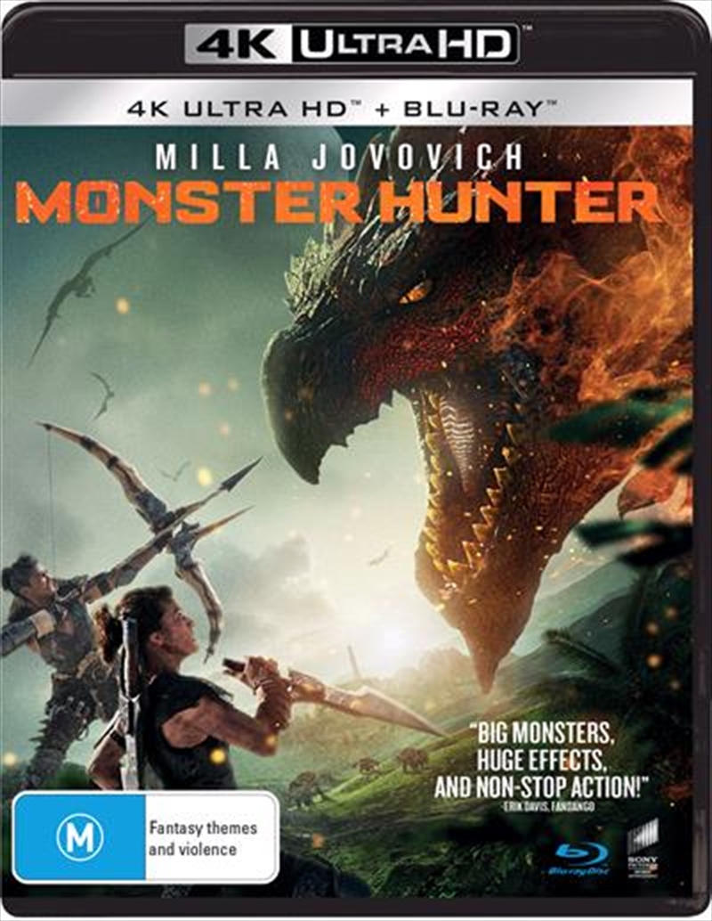 Monster Hunter | Blu-ray + UHD | UHD