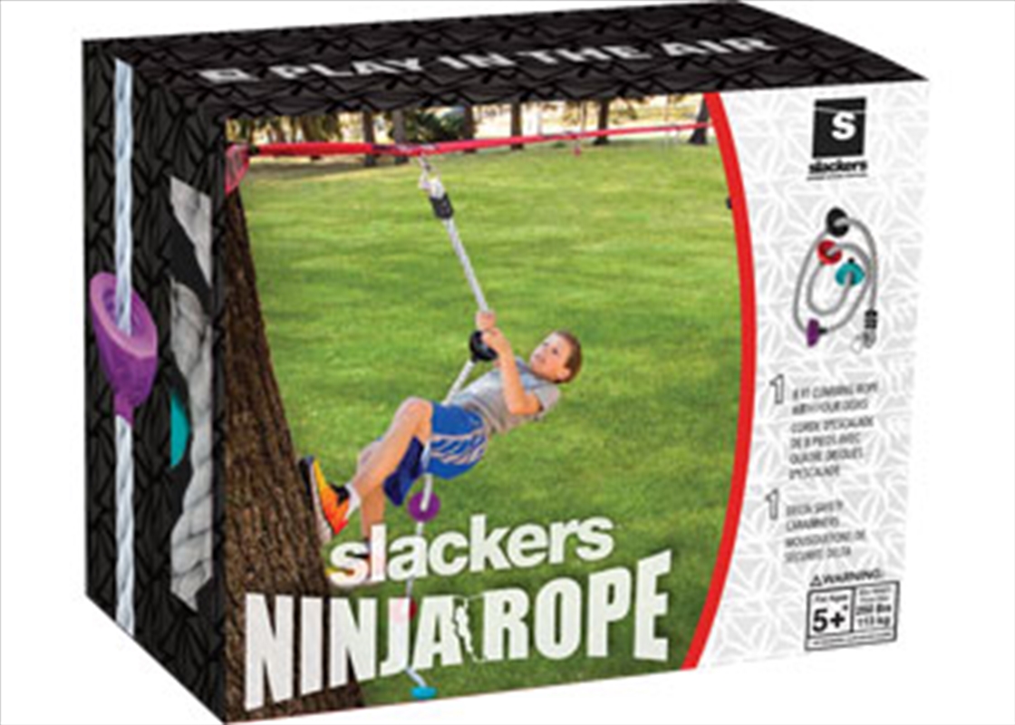 Ninja Climbing Rope 8' With Foot Holds/Product Detail/Outdoor and Pool Games