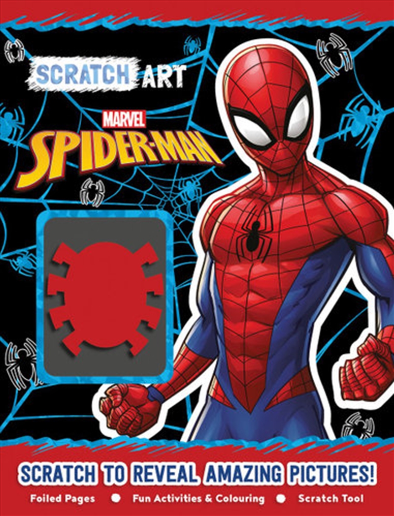 Spiderman - Scratch Art/Product Detail/Arts & Crafts Supplies