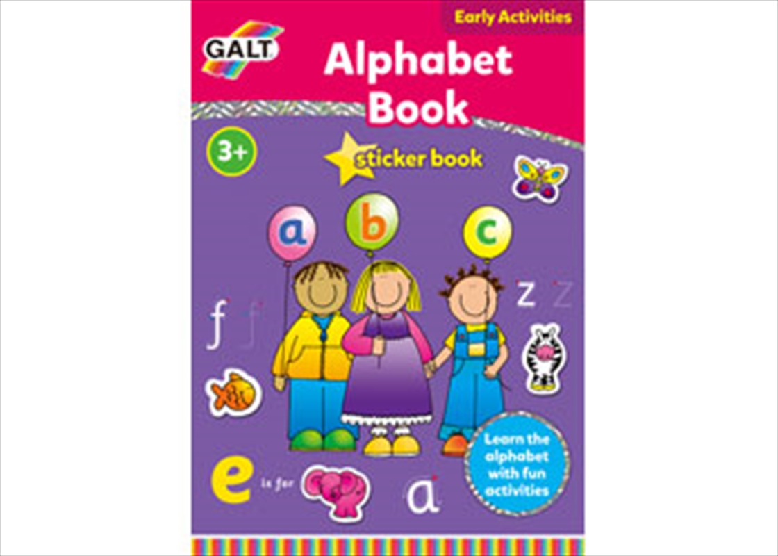 Alphabet Sticker Book | Books