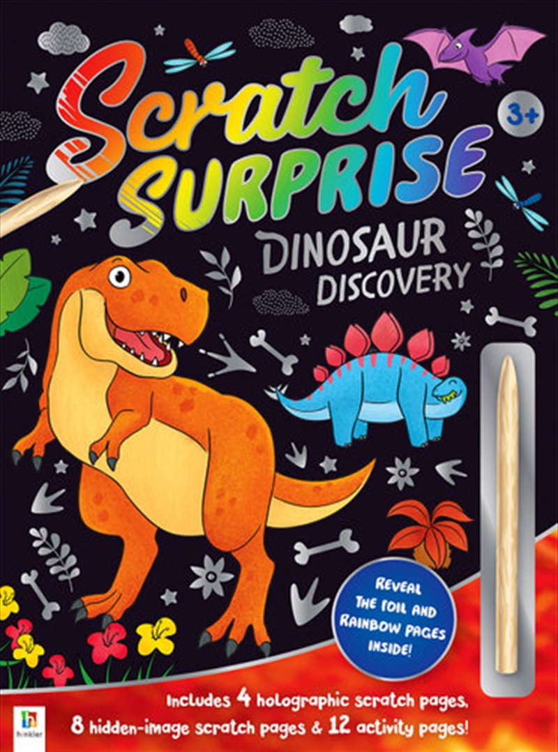Scratch Surprise: Dinosaur Discovery (large format)/Product Detail/Arts & Crafts Supplies