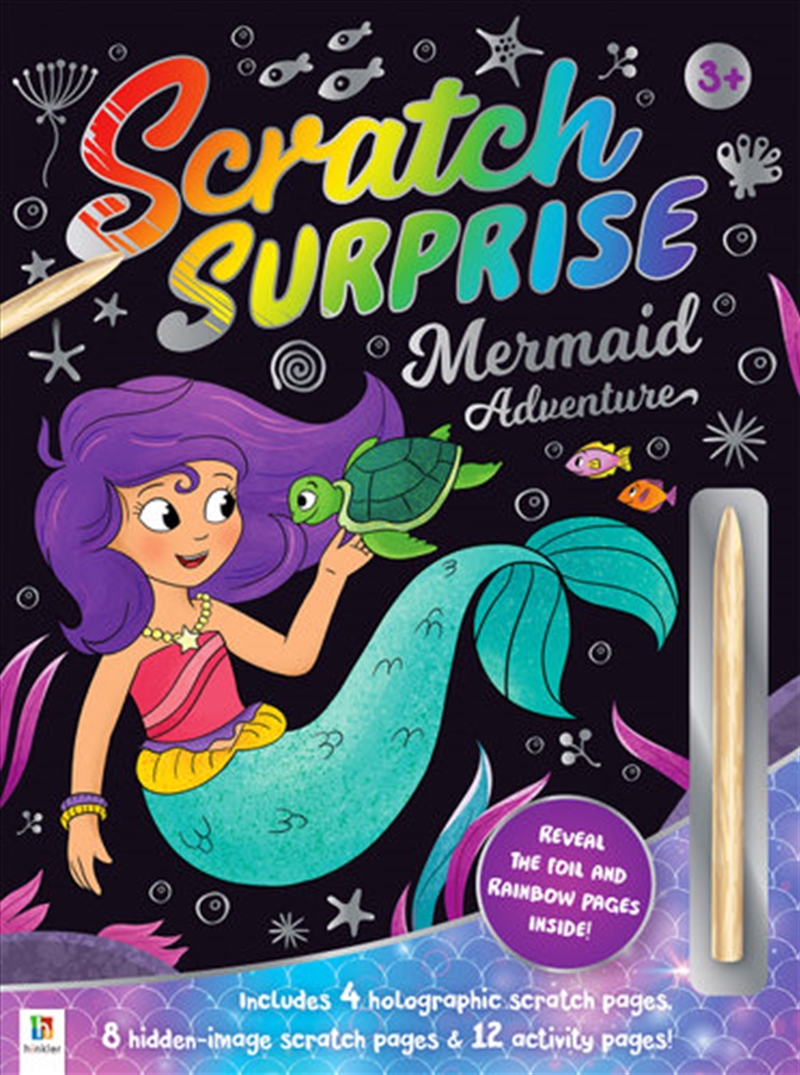 Scratch Surprise: Mermaid Adventure (large format)/Product Detail/Arts & Crafts Supplies