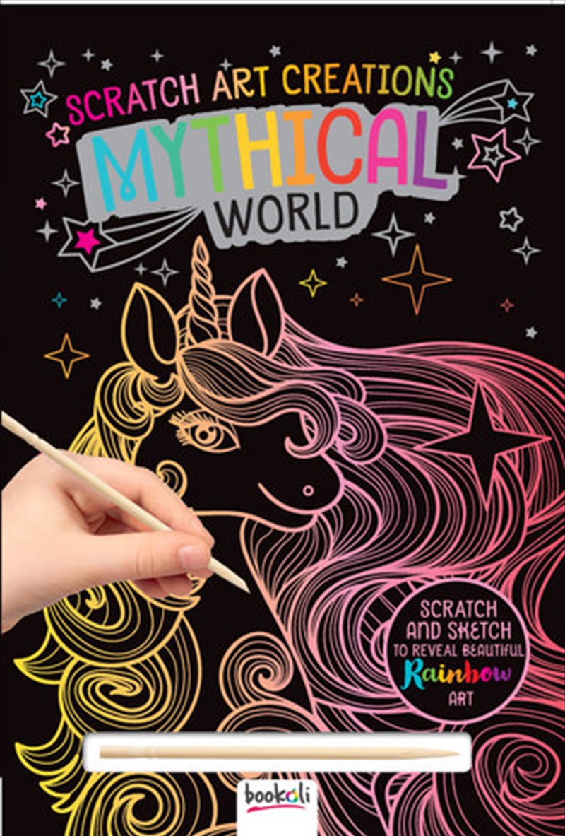 Scratch Art Creations: Mythical World | Books