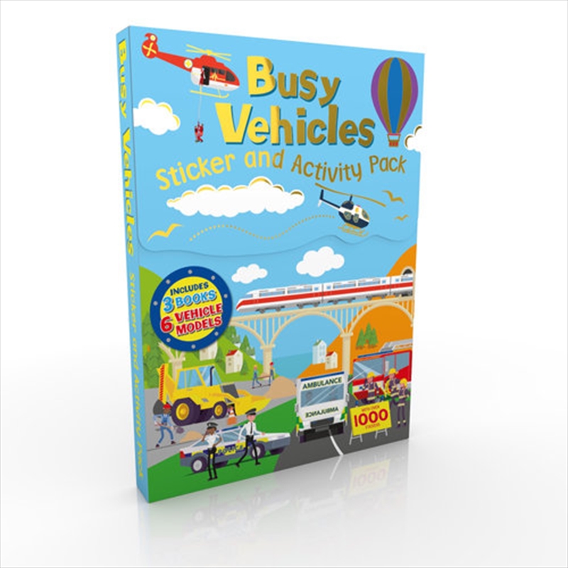 Sticker & Activity Pack Vehicles | Books