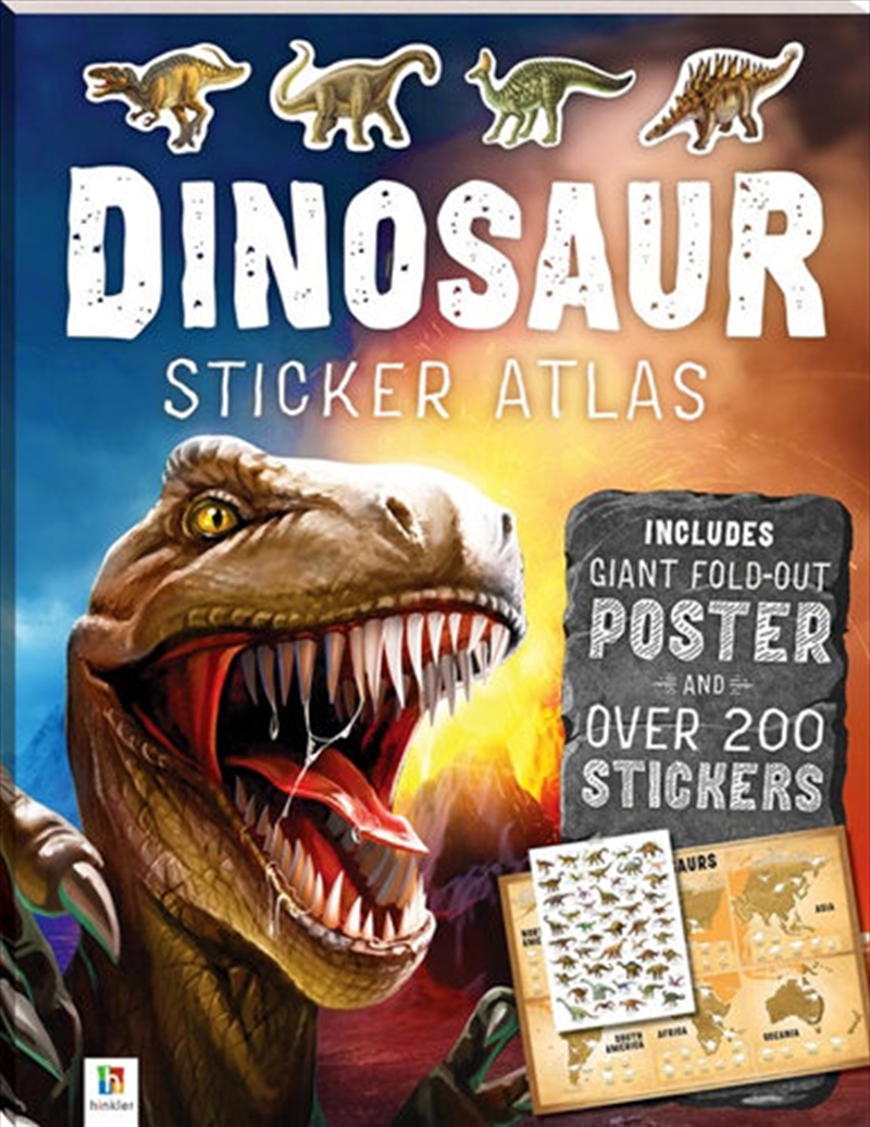 Dinosaurs Sticker Atlas (2018 Ed)/Product Detail/Stickers