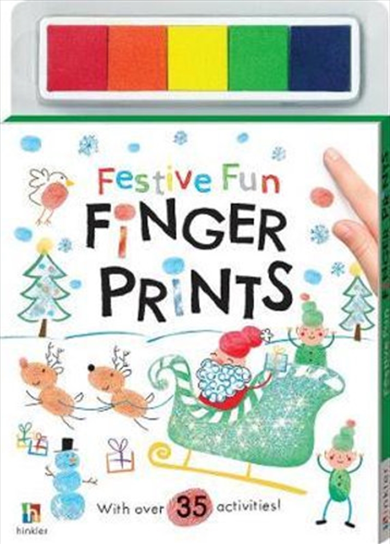 Festive Finger Prints Kit | Books