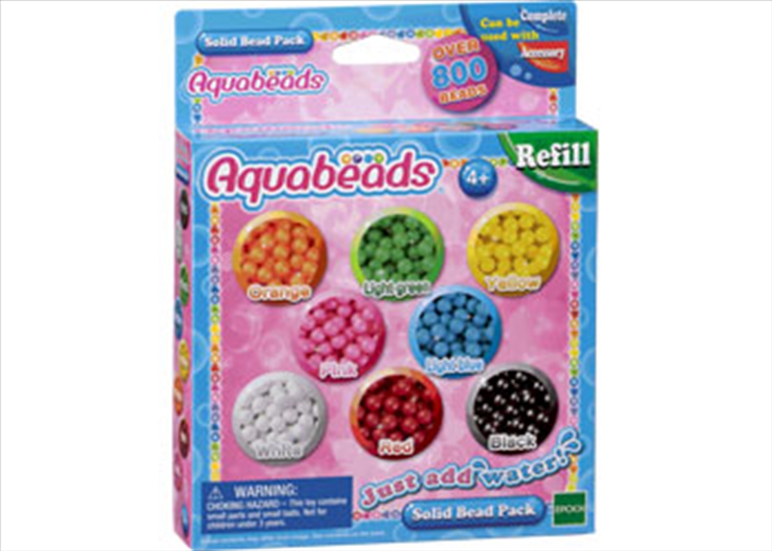 Aquabeads - Solid Bead Pack/Product Detail/Arts & Crafts Supplies