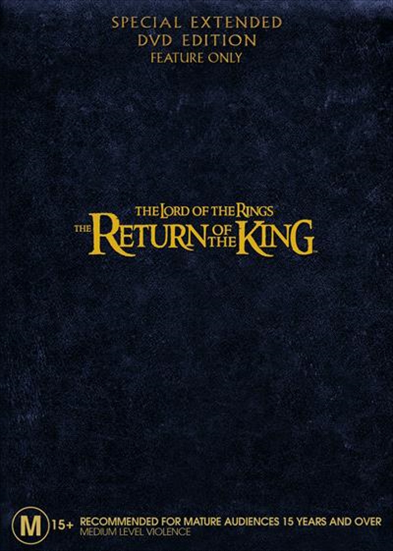 Lord Of The Rings, The - The Return of The King  - Extended Edition/Product Detail/Drama