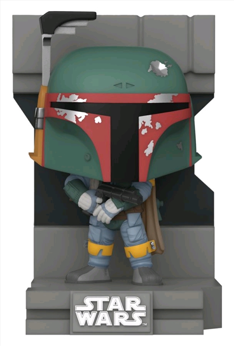 Star Wars - Boba Fett Metallic US Exclusive Pop! Deluxe Diorama [RS]/Product Detail/Movies