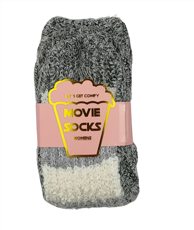 Grey And White Top - Movie Socks/Product Detail/Socks