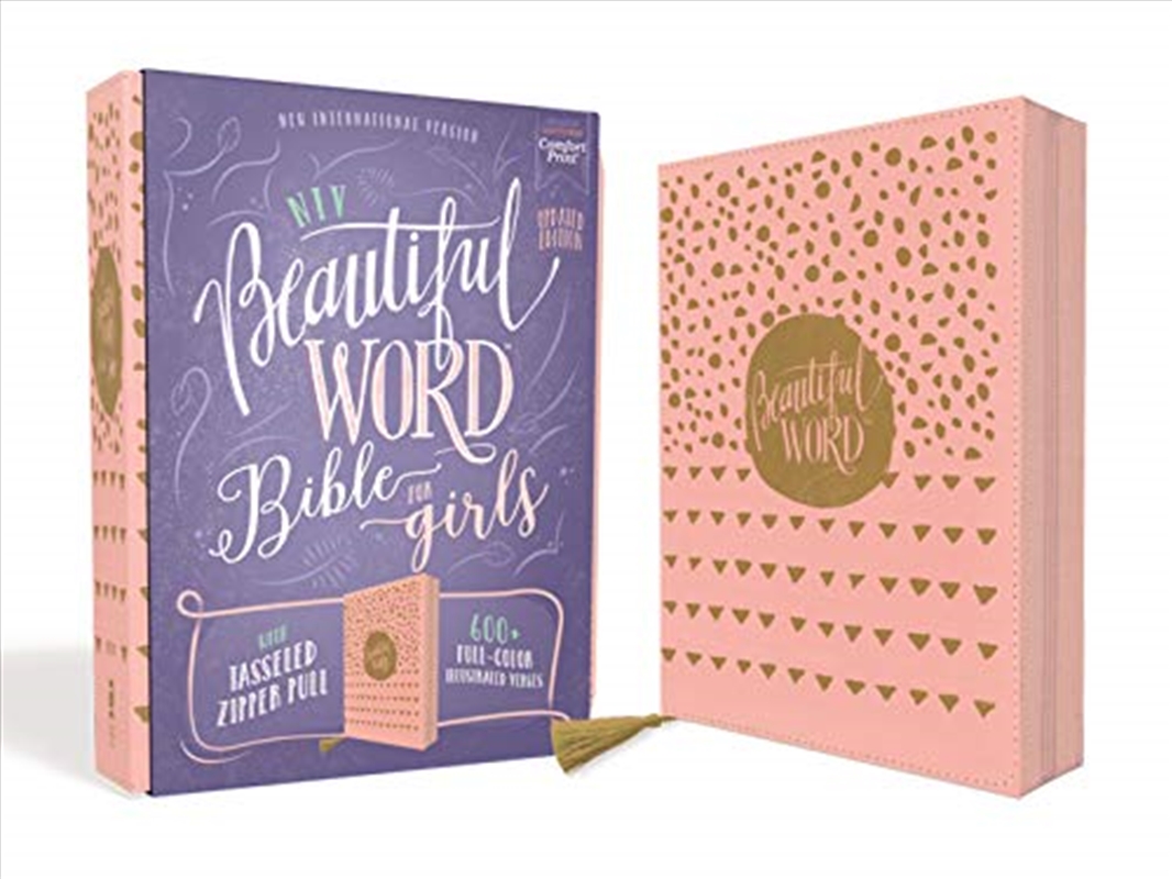 Niv, Beautiful Word Bible For Girls, Updated Edition, Leathersoft, Zippered, Pink, Red Letter, Comfo/Product Detail/Religion & Beliefs