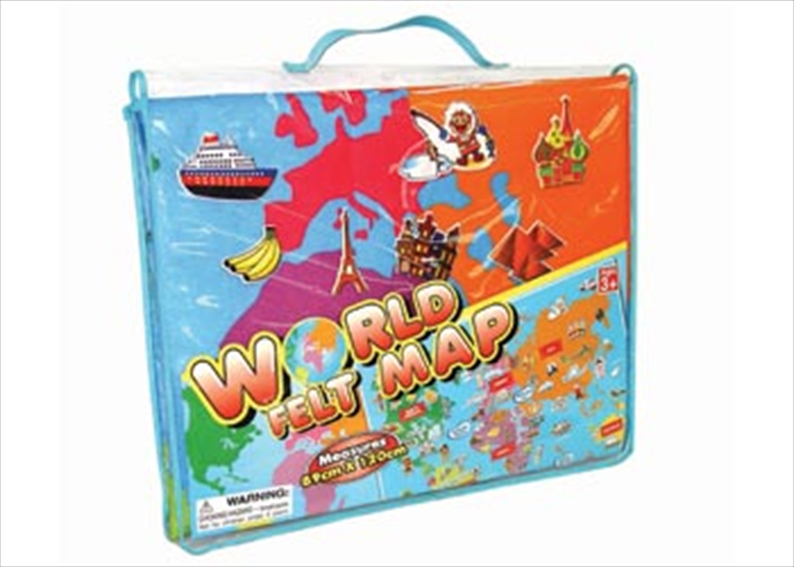 Giant World Felt Map/Product Detail/Arts & Crafts Supplies