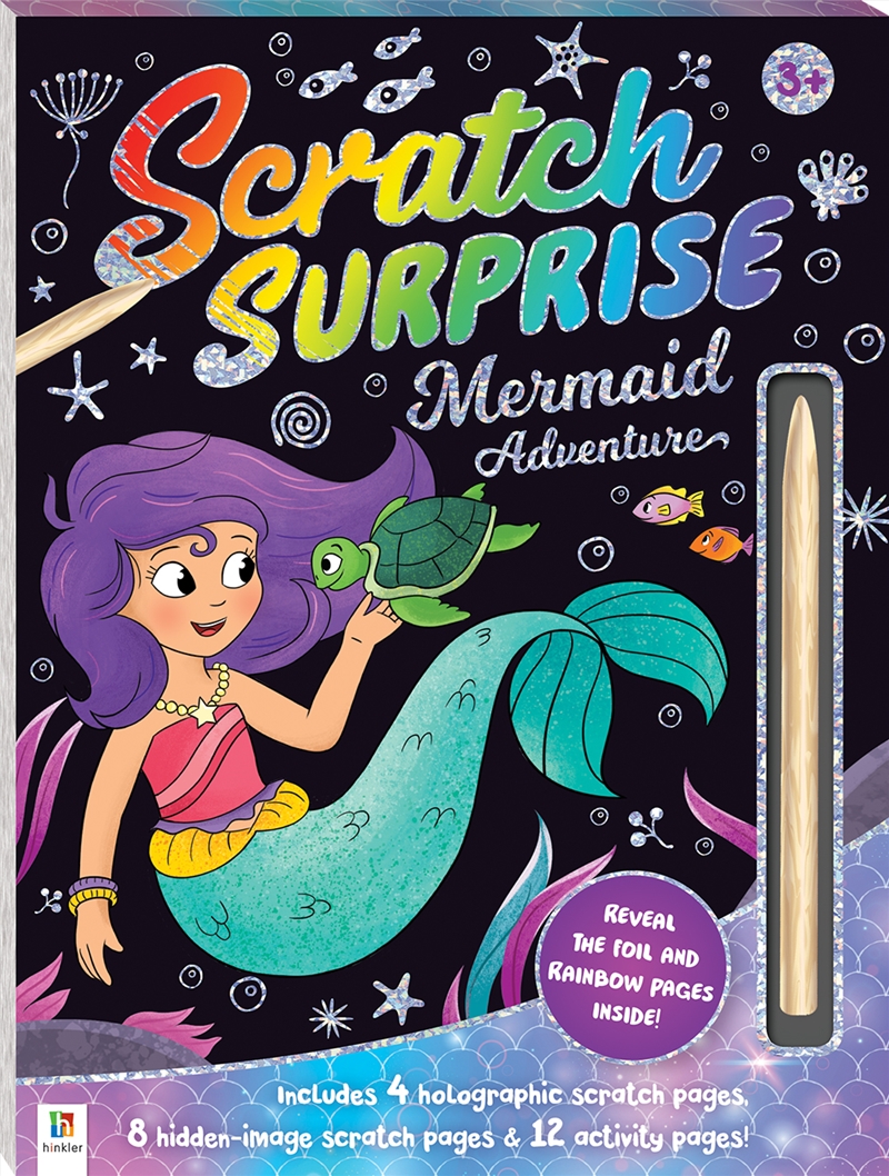 Scratch Surprise: Mermaid Adventure/Product Detail/Arts & Crafts Supplies