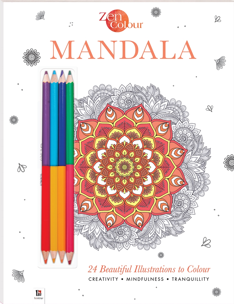 Zen Colour with Pencils - Mandala | Colouring Book