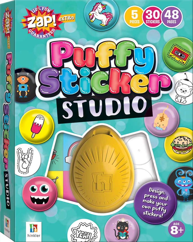 Zap! Extra: Puffy Sticker Studio/Product Detail/Stickers